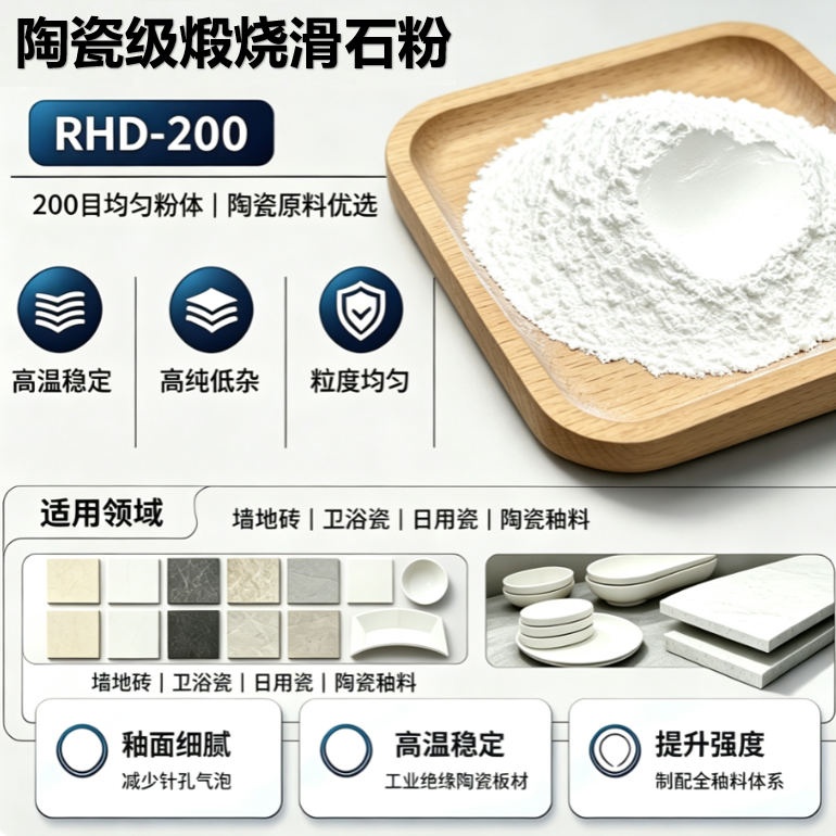 陶瓷专用滑石粉