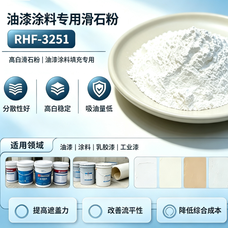 油漆涂料专用滑石粉